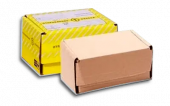 Почтовая коробка самосборная бурая Тип Ж (175x120x100 мм), картон Т-23